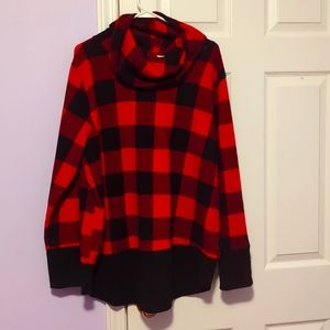 Cowl neck lightweight sweater